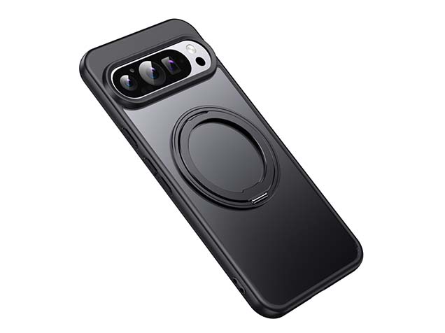 Magnetic Ring Stand Case for Google Pixel 10 Pro XL - Black