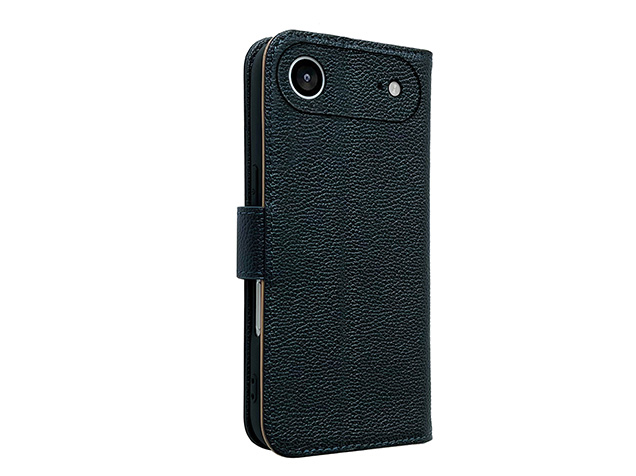 Premium Leather Wallet Case for Apple iPhone Air - Midnight Blue Leather Wallet Case