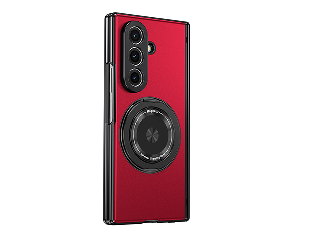 Magnetic Ring / Stand Case for the Samsung Galaxy Z Fold7 - Red