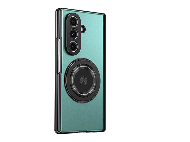 Magnetic Ring / Stand Case for the Samsung Galaxy Z Fold7 - Green