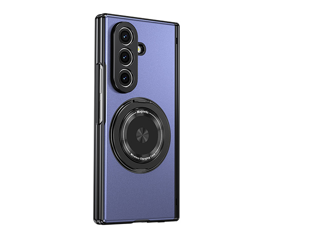 Magnetic Ring / Stand Case for the Samsung Galaxy Z Fold7 - Blue