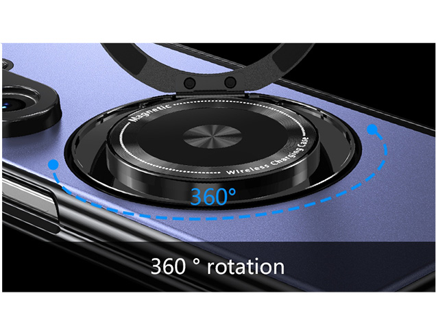 Magnetic Ring / Stand Case for the Samsung Galaxy Z Fold7 - Blue