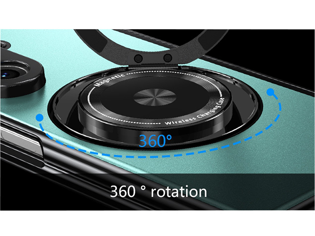 Magnetic Ring / Stand Case for the Samsung Galaxy Z Fold7 - Green