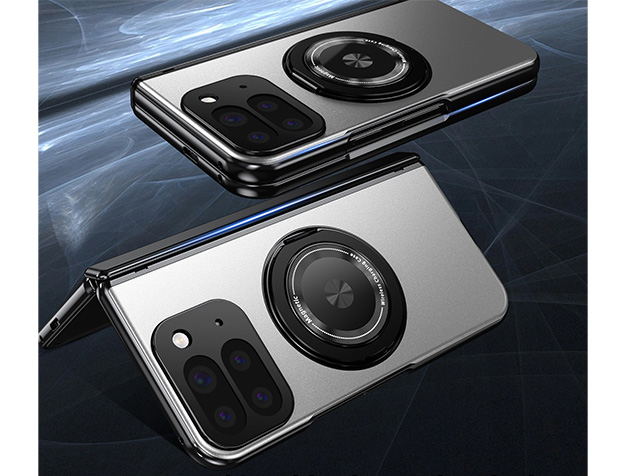 Magnetic Ring / Stand Case for Google Pixel 10 Pro Fold - Silver