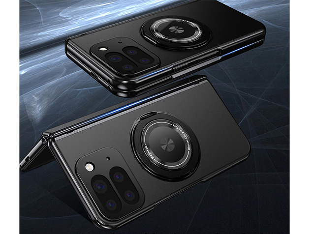 Magnetic Ring / Stand Case for Google Pixel 10 Pro Fold - Black