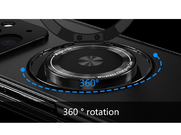 Magnetic Ring / Stand Case for Google Pixel 10 Pro Fold - Black