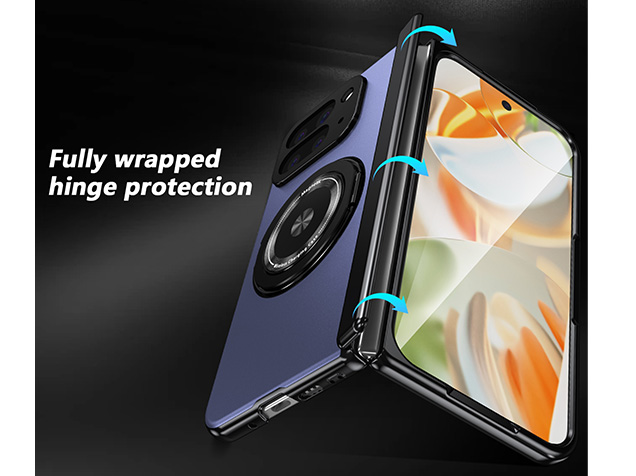 Magnetic Ring / Stand Case for Google Pixel 10 Pro Fold - Blue