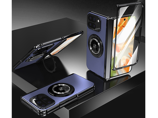 Magnetic Ring / Stand Case for Google Pixel 10 Pro Fold - Blue