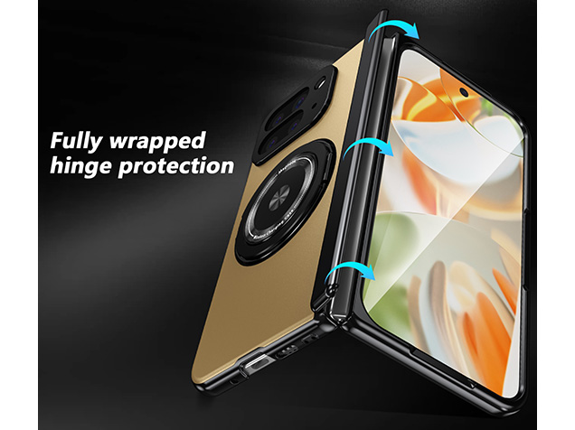 Magnetic Ring / Stand Case for Google Pixel 10 Pro Fold - Gold