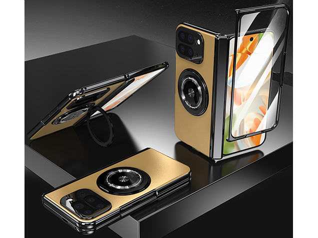 Magnetic Ring / Stand Case for Google Pixel 10 Pro Fold - Gold