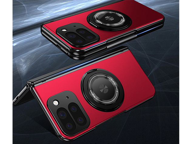 Magnetic Ring / Stand Case for Google Pixel 10 Pro Fold - Red