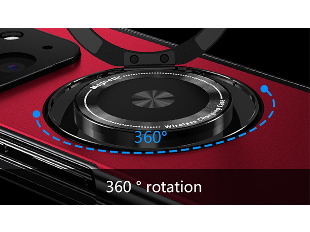 Magnetic Ring / Stand Case for Google Pixel 10 Pro Fold - Red