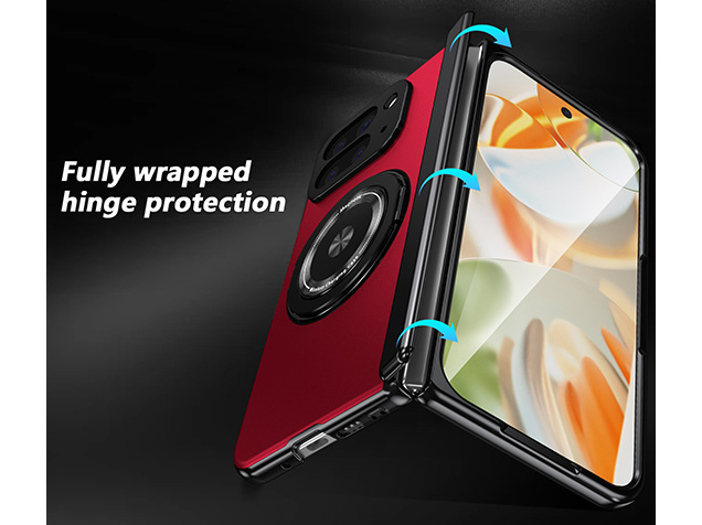 Magnetic Ring / Stand Case for Google Pixel 10 Pro Fold - Red