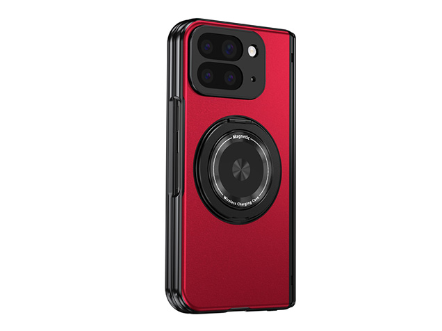 Magnetic Ring / Stand Case for Google Pixel 10 Pro Fold - Red