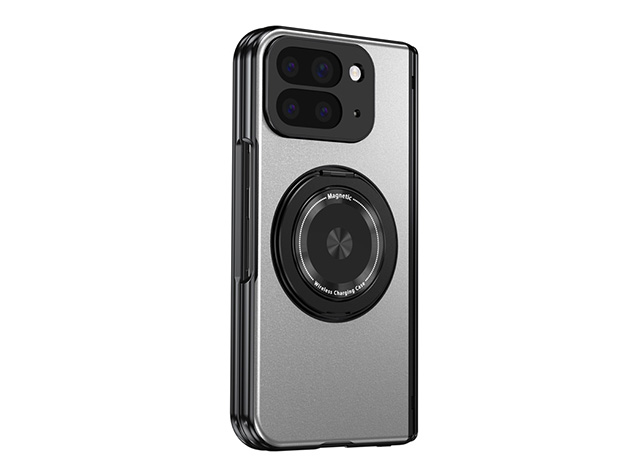 Magnetic Ring / Stand Case for Google Pixel 10 Pro Fold - Silver