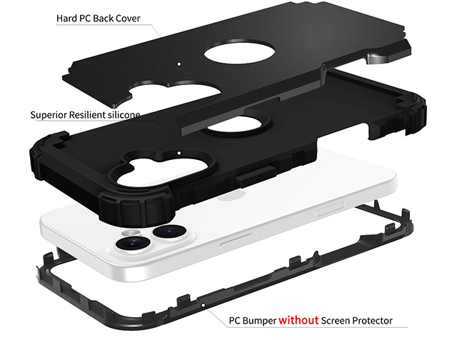 Defender Case for iPhone 17 - Black