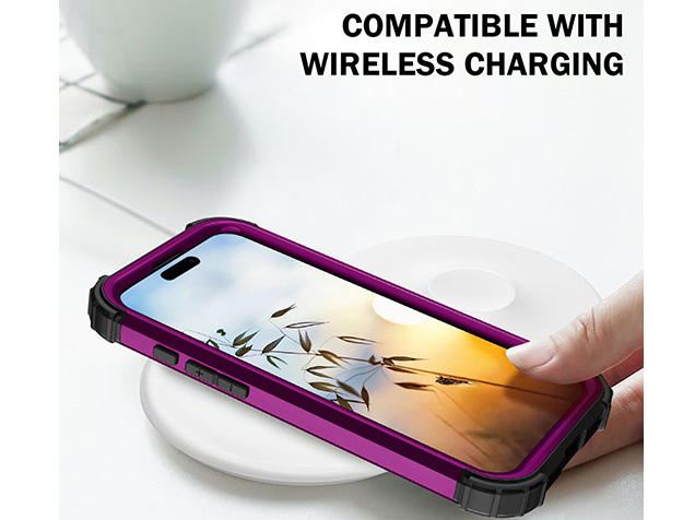 Defender Case for iPhone 17 - Plum