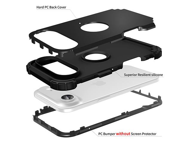 Defender Case for iPhone Air - Black
