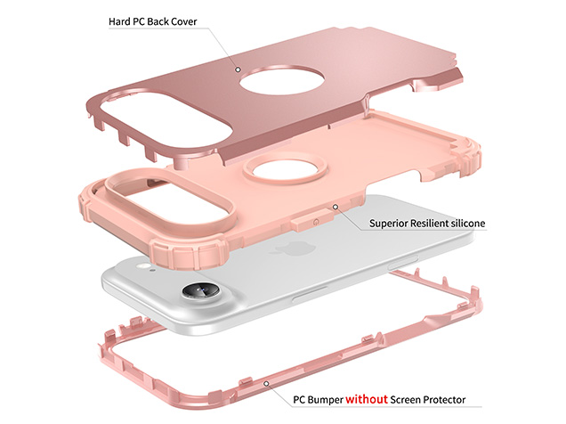 Defender Case for iPhone Air - Pink