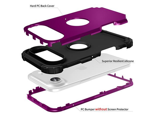 Defender Case for iPhone Air - Plum