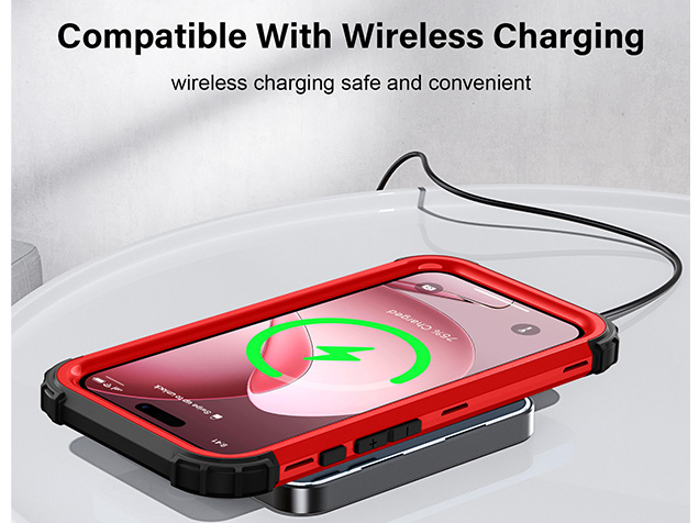 Defender Case for iPhone Air - Red