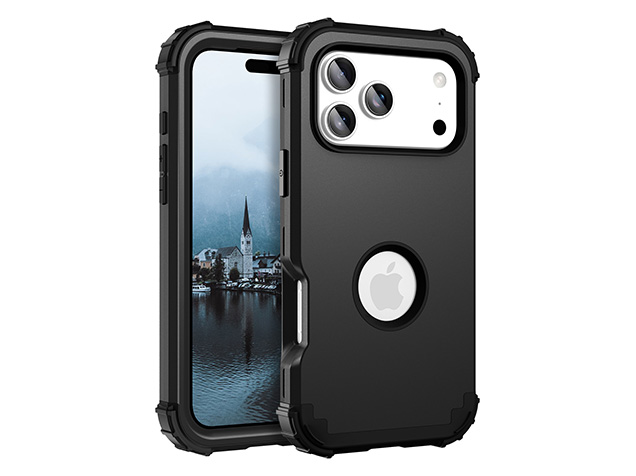 Defender Case for iPhone 17 Pro - Black Impact Case
