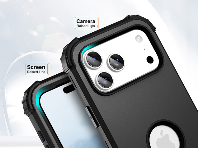 Defender Case for iPhone 17 Pro - Black