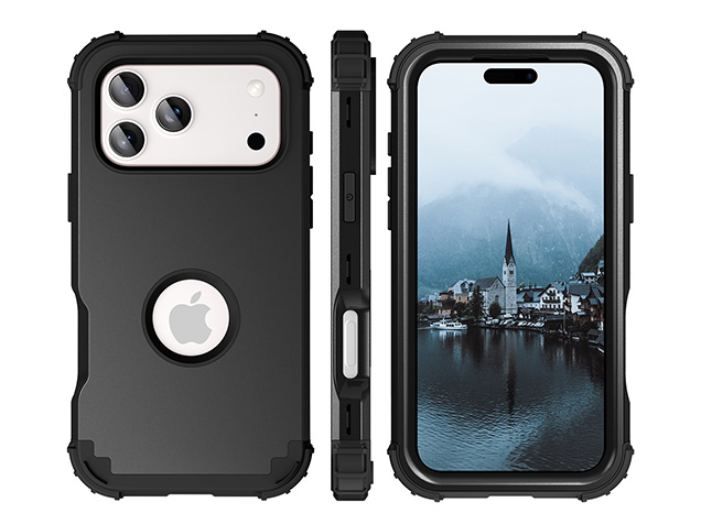 Defender Case for iPhone 17 Pro Max - Black