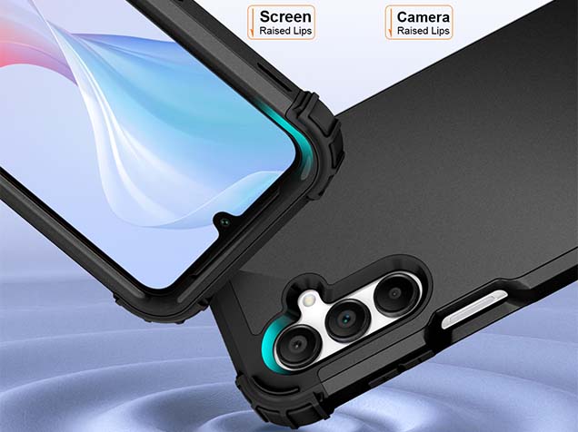 Defender Case for the Samsung Galaxy A17 - Black