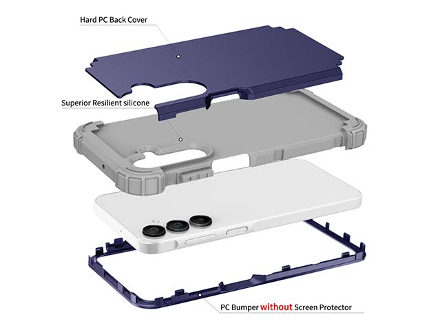 Defender Case for the Samsung Galaxy A17 - Navy