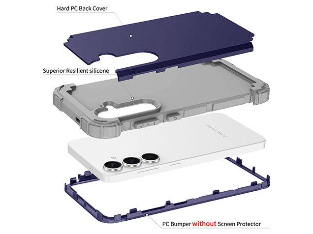 Defender Case for the Samsung Galaxy S25 FE - Navy