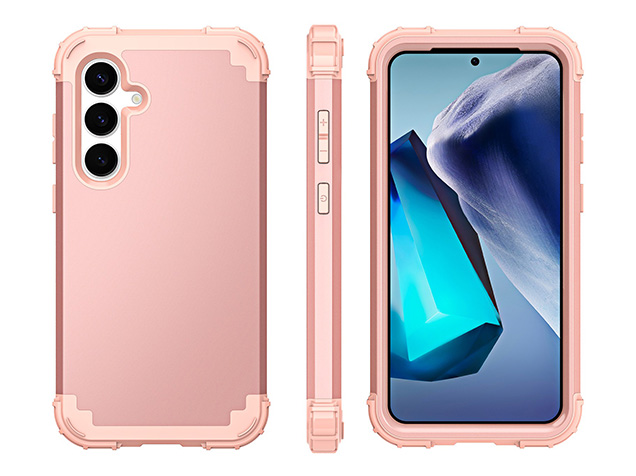 Defender Case for the Samsung Galaxy S25 FE - Pink