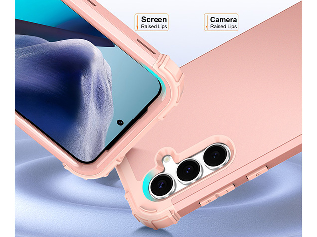 Defender Case for the Samsung Galaxy S25 FE - Pink