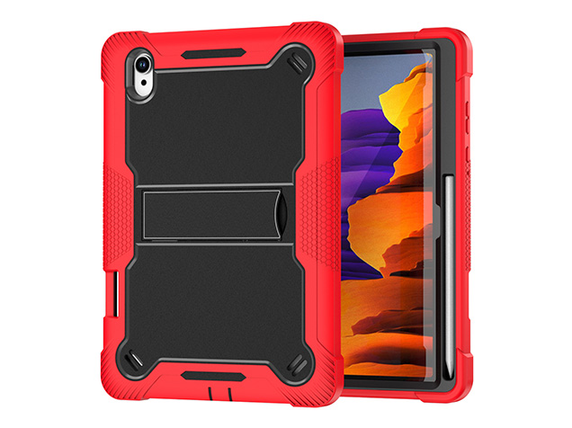 Impact Case for the Samsung Galaxy Tab S11 - Black/Red Impact Case