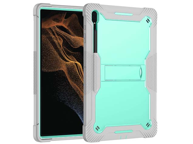 Impact Case for the Samsung Galaxy Tab S11 Ultra - Mint/Grey Impact Case