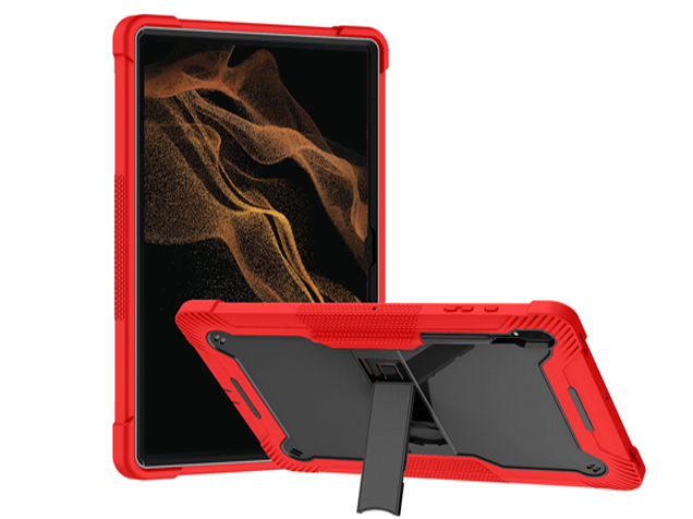 Impact Case for the Samsung Galaxy Tab S11 Ultra - Black/Red