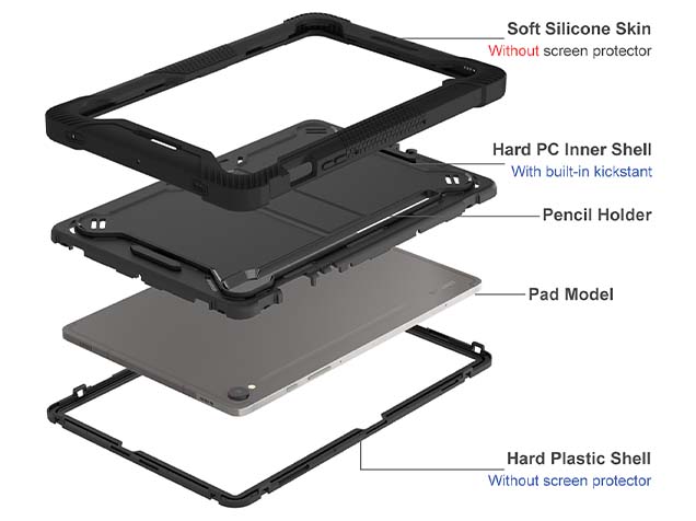 Impact Case for the Samsung Galaxy Tab S10 Lite - Black