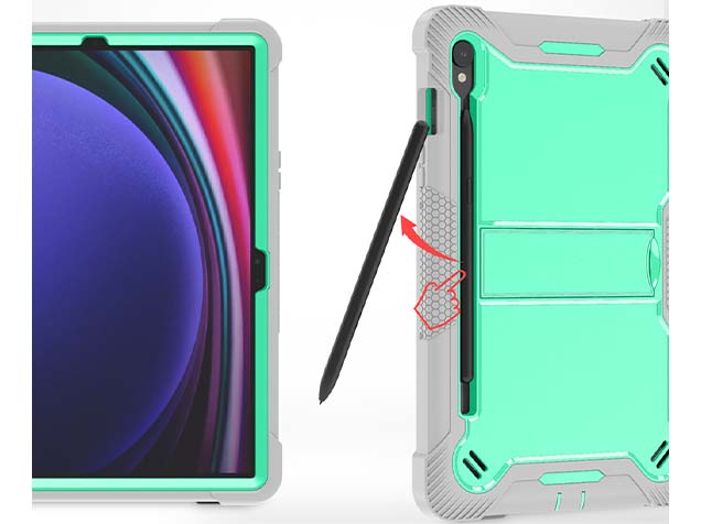 Impact Case for the Samsung Galaxy Tab S10 Lite - Mint/Grey