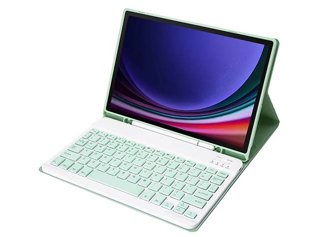 Keyboard and Case for Samsung Galaxy Tab S10 Lite - Mint