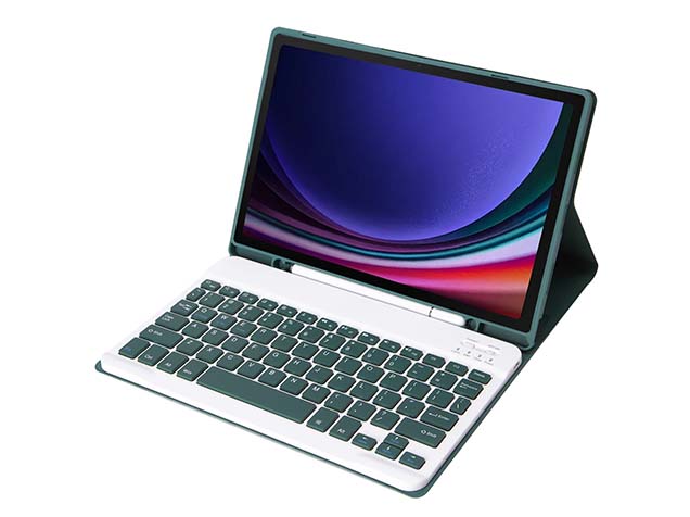 Keyboard and Case for Samsung Galaxy Tab S10 Lite - Teal