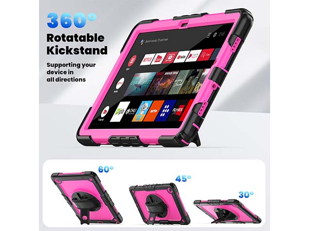 Rugged Impact Case for Samsung Galaxy Tab A11+ - Pink
