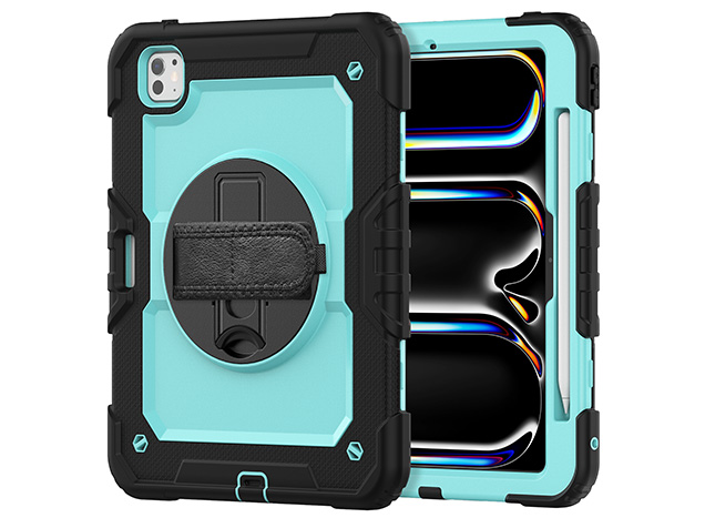 Rugged Impact Case for iPad Pro 11 (2025) - Turquiose Impact Case