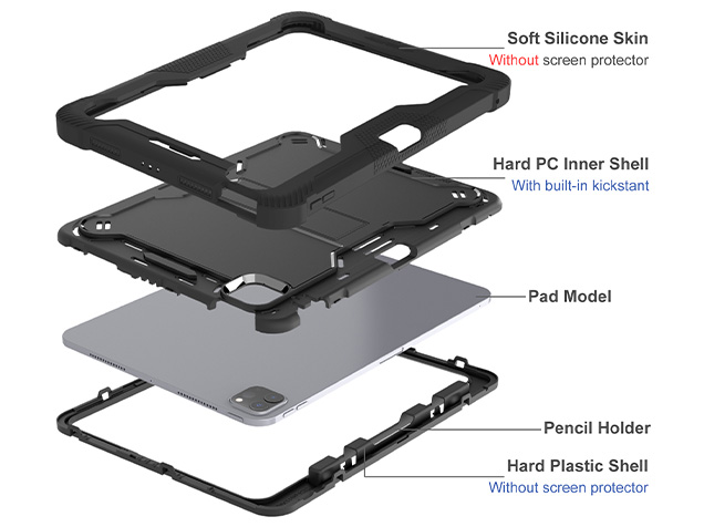 Impact Case for the iPad Pro 11 (2025) - Black