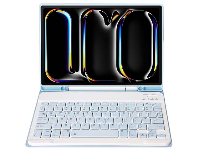 Keyboard and Case for iPad Pro 11 (2025) - Baby Blue