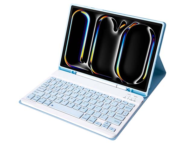 Keyboard and Case for iPad Pro 11 (2025) - Baby Blue
