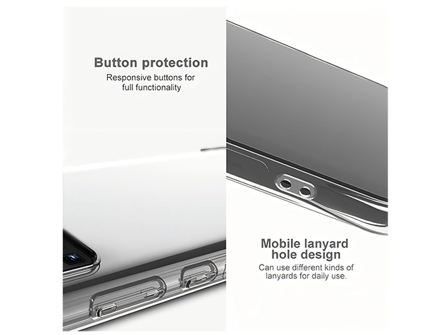 Gel Case with Bumper Edges for Samsung Galaxy S25 Ultra - Clear