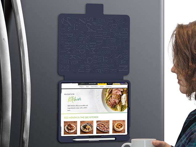 Rugged Synthetic Case with Magnetic Stand for iPad Pro 13 (2025) - Navy