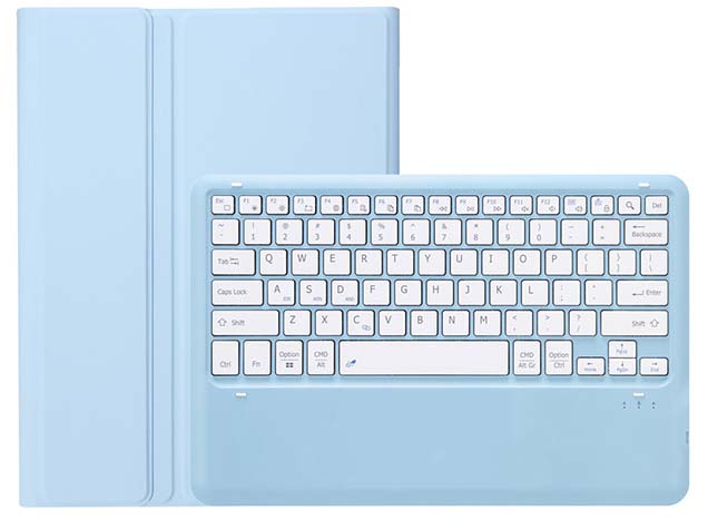 Keyboard and Case for iPad Pro 13 (2025) - Baby Blue Keyboard