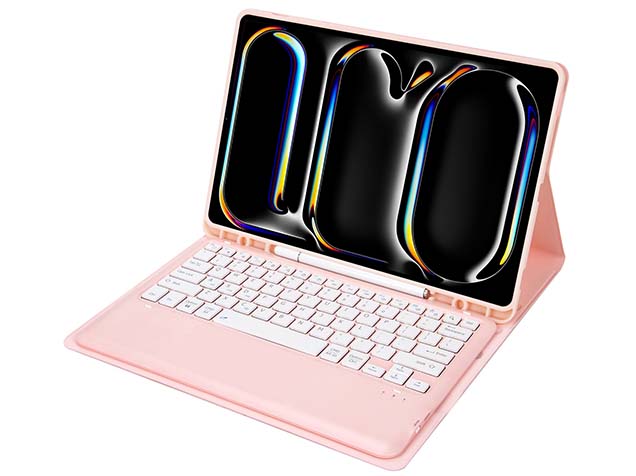 Keyboard and Case for iPad Pro 13 (2025) - Pink