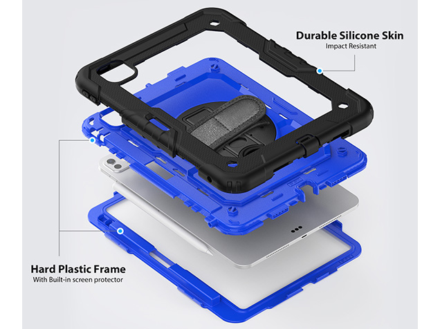 Rugged Impact Case for iPad Pro 11 (2025) - Blue